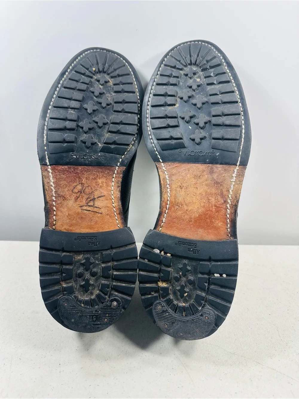Allen Edmonds Canton Split Toe Blucher Moc Toe Casual Dress Derby Oxfords 10,5 E